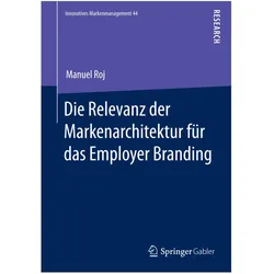 Die Relevanz der Markenarchitektur für das Employer Branding, Fachbücher von Manuel Roj