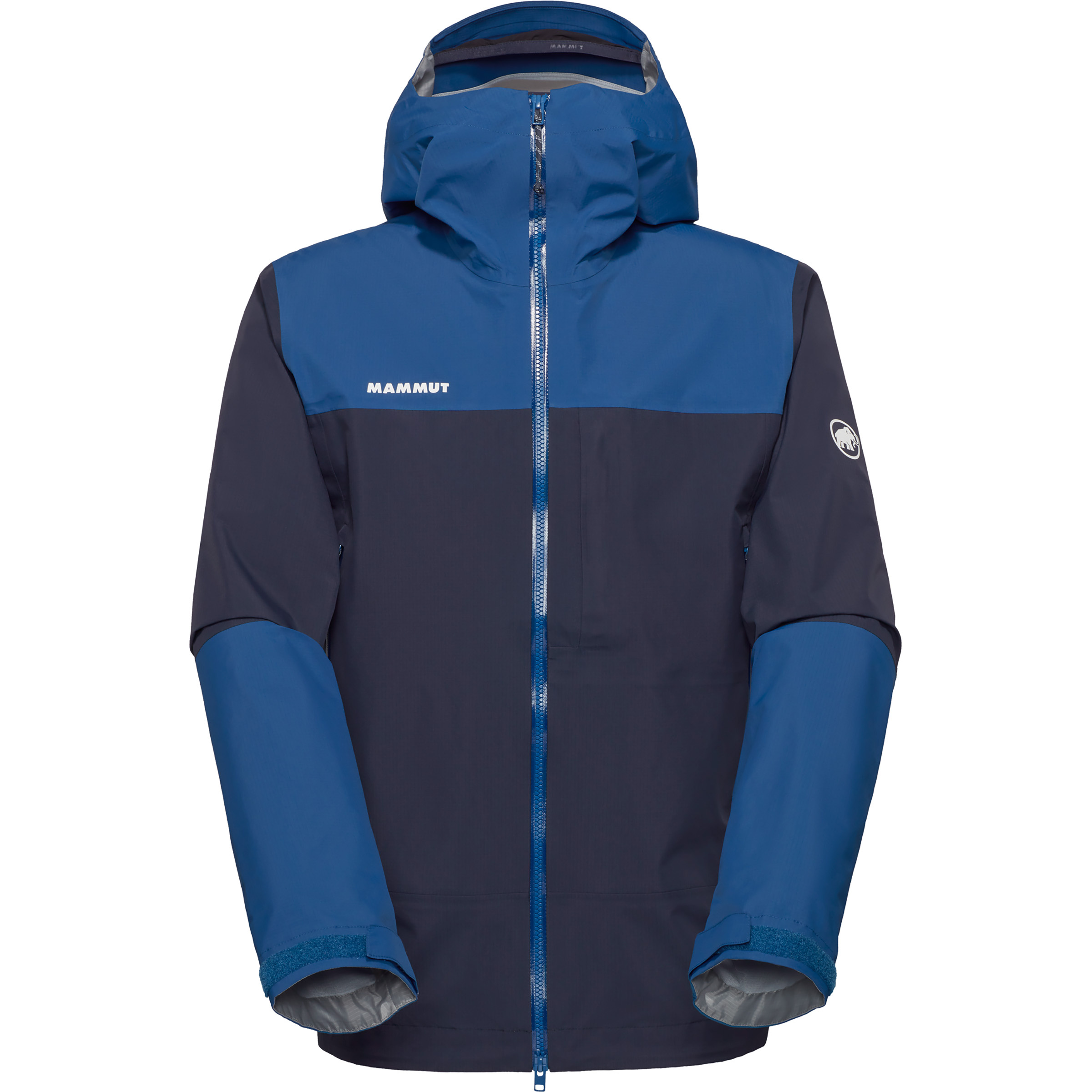 Mammut Alto Guide Hs Herren Regenjacke blau Größe S Trekking Winddicht Wasserabweisend