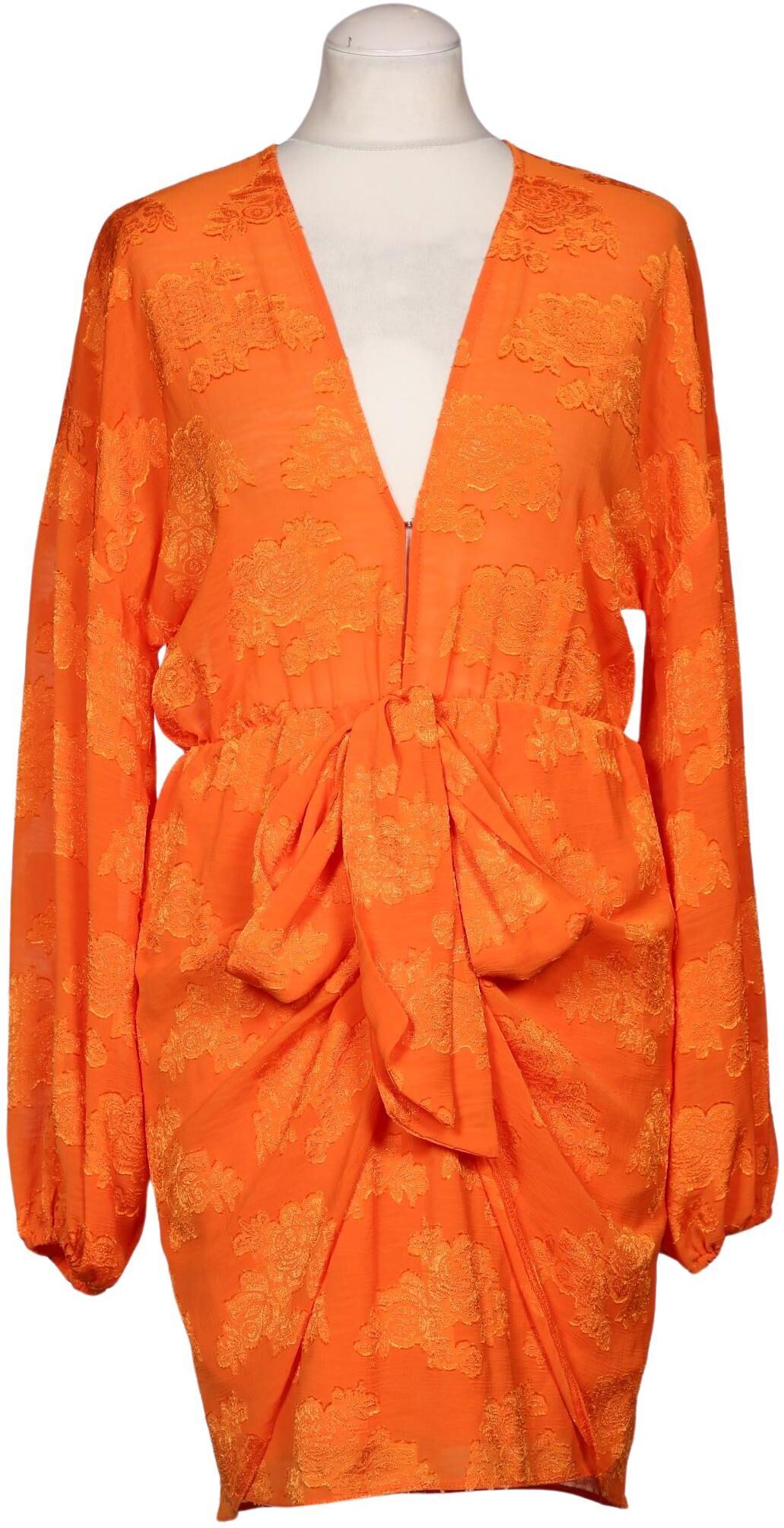 asos Damen Kleid, Orange, Gr. EU 36, Synthetik - Second Hand