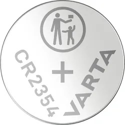 Batterien Knopfzelle CR2354, 1 Stück, Lithium Coin, 3V, kindersichere Verpackung, für elektronische Kleingeräte - Autoschlüssel, Fernbedienungen, Waagen