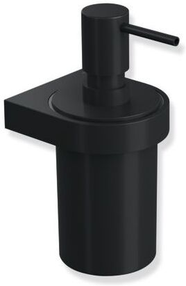 Hewi System 800 Seifenspender 800.06.11060CV Halter und Becher schwarz tiefmatt, mit Halter