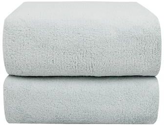 Farberware FBT-001-G-2 Sprout Green Coral Fleece-Bath Towel - 2PC