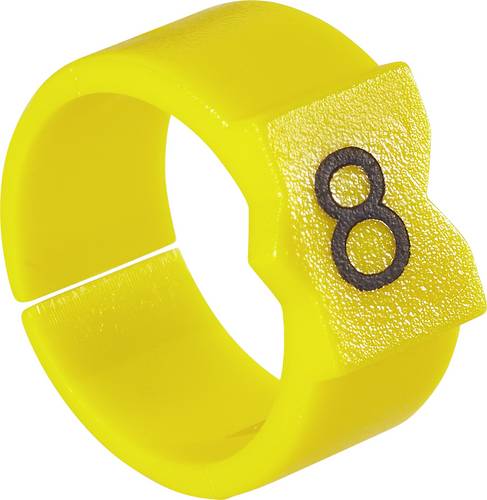 TE Connectivity STD12Y-P Kennzeichnungsclip Aufdruck P Außendurchmesser-Bereich 4.50 bis 6mm 4-1768045-0