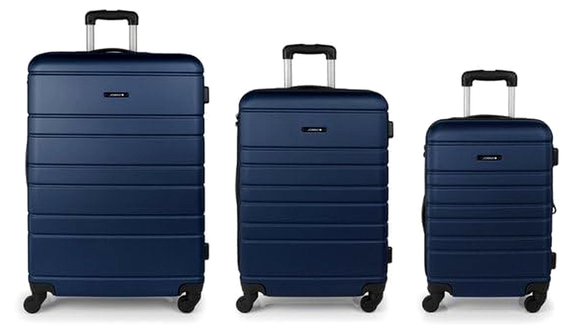 Reisekoffer Set - Zero - Kabine, Mittel und Groß - Dunkelblau