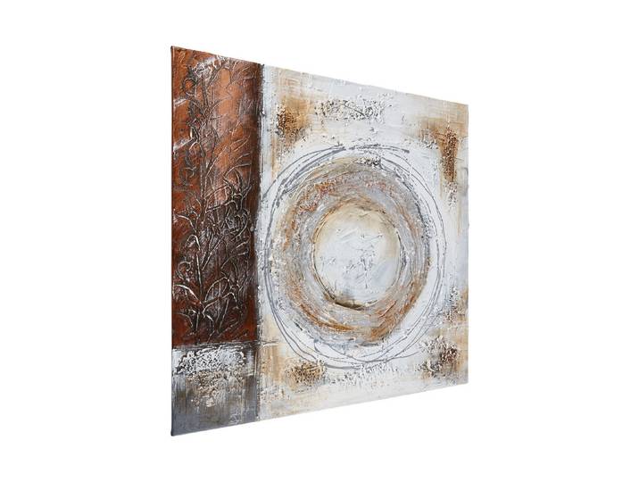 Wandbild handgemalen 70x70 Circle