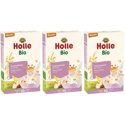 Holle Bio-Juniormüsli Mehrkorn mit Frucht 250 g 3x250 Brei