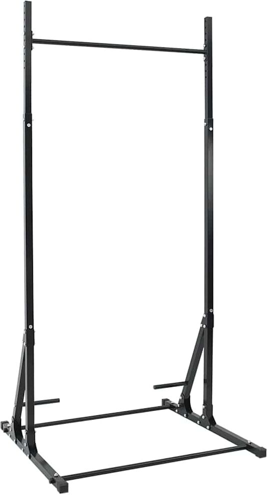 vidaXL Station de barre de traction Noir 100,5 x 102 x 234,5 cm