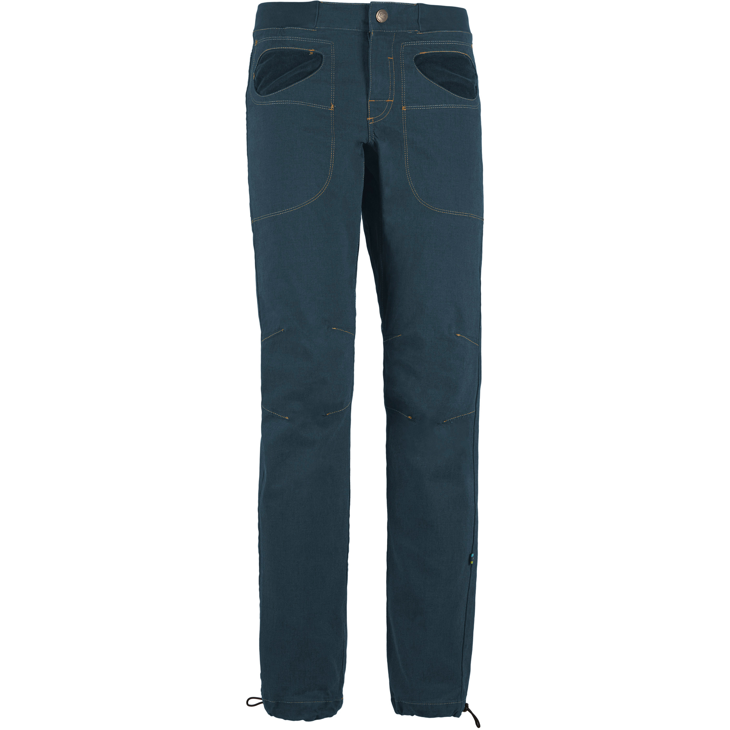 E9 Rondo Artrock Hose Herren Kletterhose blau Größe L Bouldern Hautfreundlich
