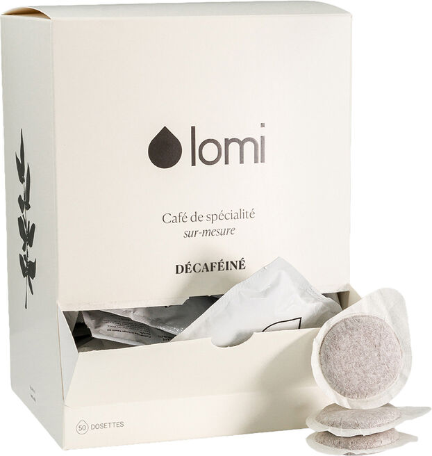 Café Lomi - 50 Ese-pads Entkoffeiniert - MaxiCoffee