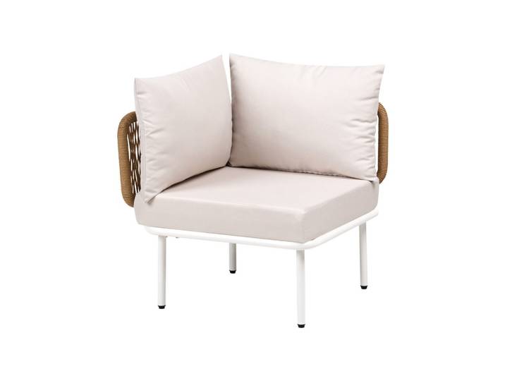 GARTEN-ECKMODUL Hellbeige Baucina
