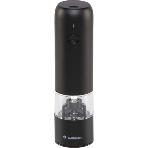 Zassenhaus Pfeffermühle Köln USB elektrisch, 14 cm, schwarz