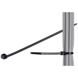 fixPOINT Kabelbinder schwarz