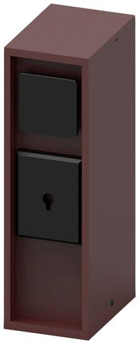 BOLD 10621 Gartensteckdose 3fach Rost ohne Kabel, mit Schalter, mit Timer, per App steuerbar, programmierbar