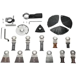 Fein, Zubehör Maschine, 45.tlg Sägeblatt Schleifblatt Set Profi Set Starlock Max Innenausbau