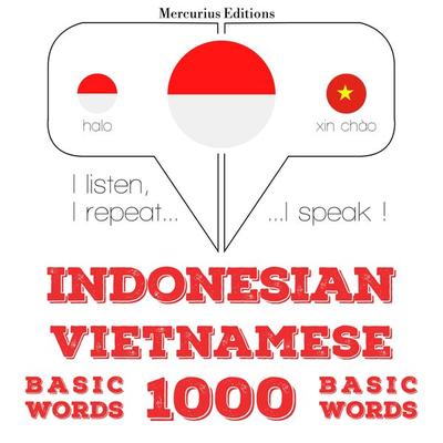 1000 essential words in Vietnamese - JM Gardner, Audio, 9782821146730