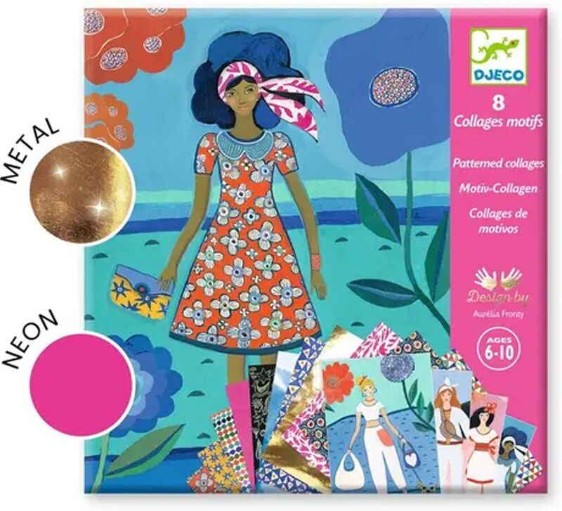 Collages motifs Tendance WAX - Djeco
