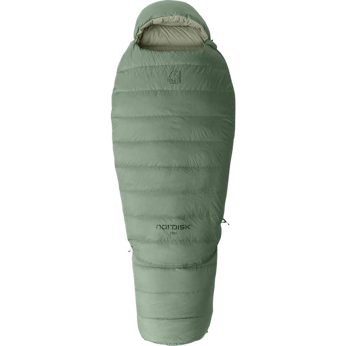 Nordisk Ides Junior Mummy Sleeping Bag hedge green 10721336