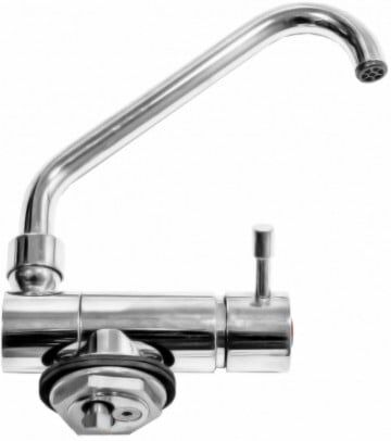 HiNelson Rubinetto miscelatore a cartuccia ceramica in ottone cromato