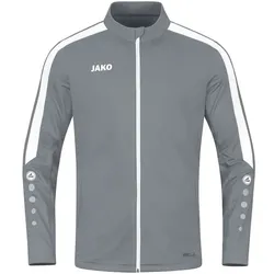 Jako Polyesterjacke Power - steingrau - 44