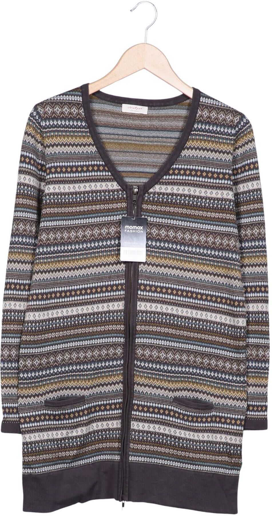 Jackpot Damen Strickjacke, Mehrfarbig, Gr. L, Baumwolle - Second Hand