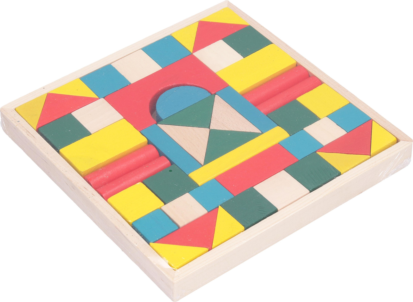 Wiky Houten Kubussen 48 stuks 20,5 x 20,5 cm
