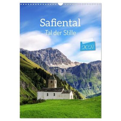 Safiental - Tal der Stille (Wandkalender 2027 DIN A3 hoch), CALVENDO Monatskalender