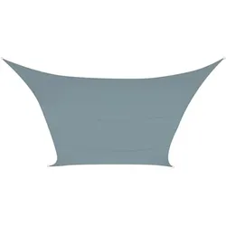 Perel, Sonnensegel, SONNENSEGEL - QUADRATISCH - 3.6 x 3.6 m - FARBE: HELLGRAU (360 x 360 cm)