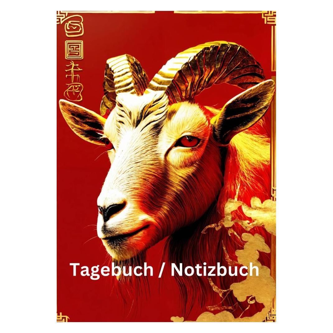 Tredition Tagebuch / Notizbuch Chinesische Tierkreis Ziege (Weicher Einband) (57055833)