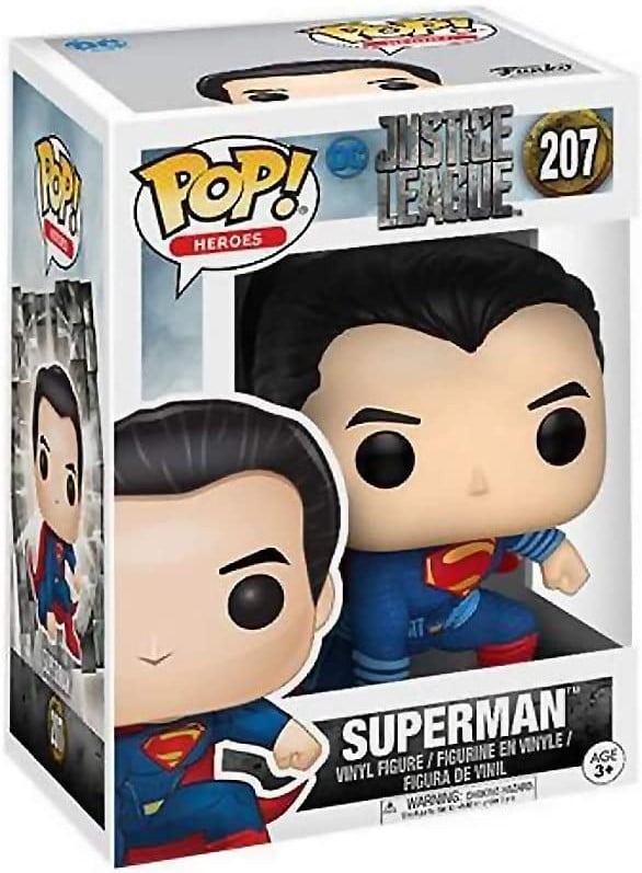 Funko Pop! Justice League Superman 207 Vinyl figuur