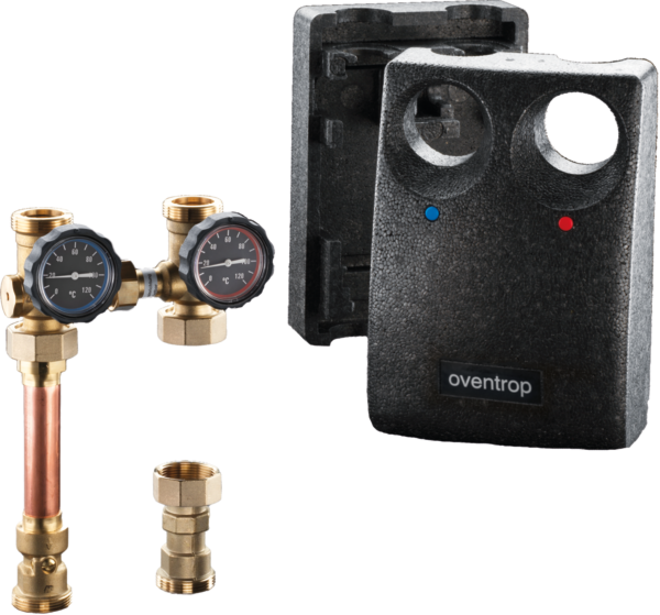 Oventrop Regumat Kessel-Anbindesystem 1355071 DN 25, kurze Bauform, ohne Pumpe