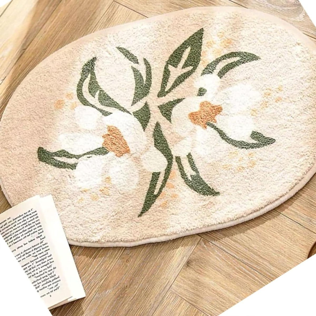Waterabsorberend badmat vloerkleed voor badkamer decoratie - 40 x 60 cm