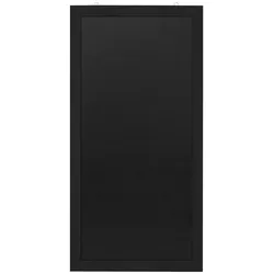 Kreidetafel Holzrahmen Europel 50x100cm schwarz 356225