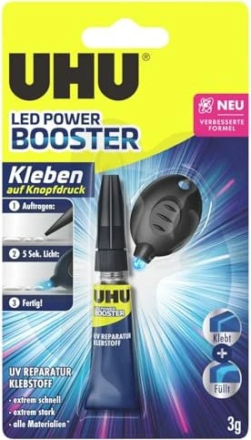 UHU LED-Light Booster Sekundenkleber 3,0 g