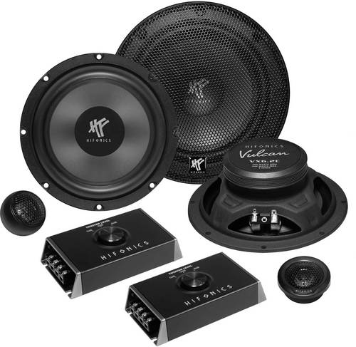 Hifonics VX-6.2C 2-Wege Set Einbau-Lautsprecher 200W Inhalt: 1 Set