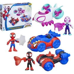 Spiderman HAS SPD SAF playset Spidey Vehicle 3-pack