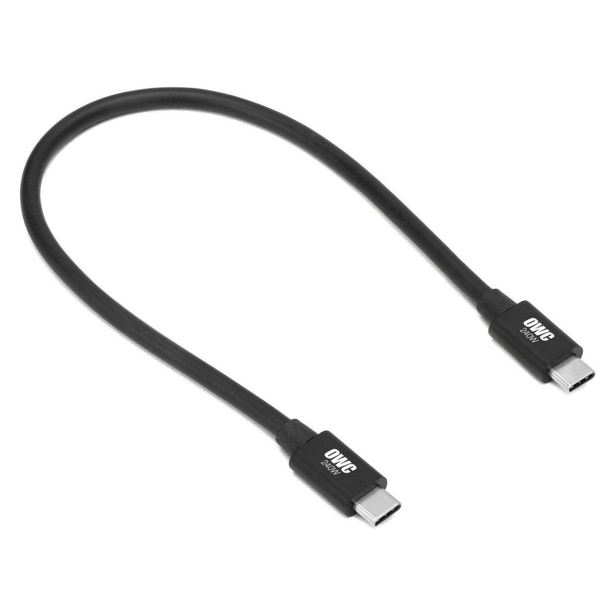 OWC Thunderbolt 5 USB C - USB C (0.30 m, 240 W) (OWCCBLTB5C0.3M)