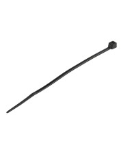 StarTech.com 10cm4" Cable Ties 22mm7/8" Dia 8kg18lb Tensile Strength Nylon Self Locking Zip UL Listed 100 Pack Black Kabelbinder 10,16 cm Schwarz Packung mit (CBMZT4B)