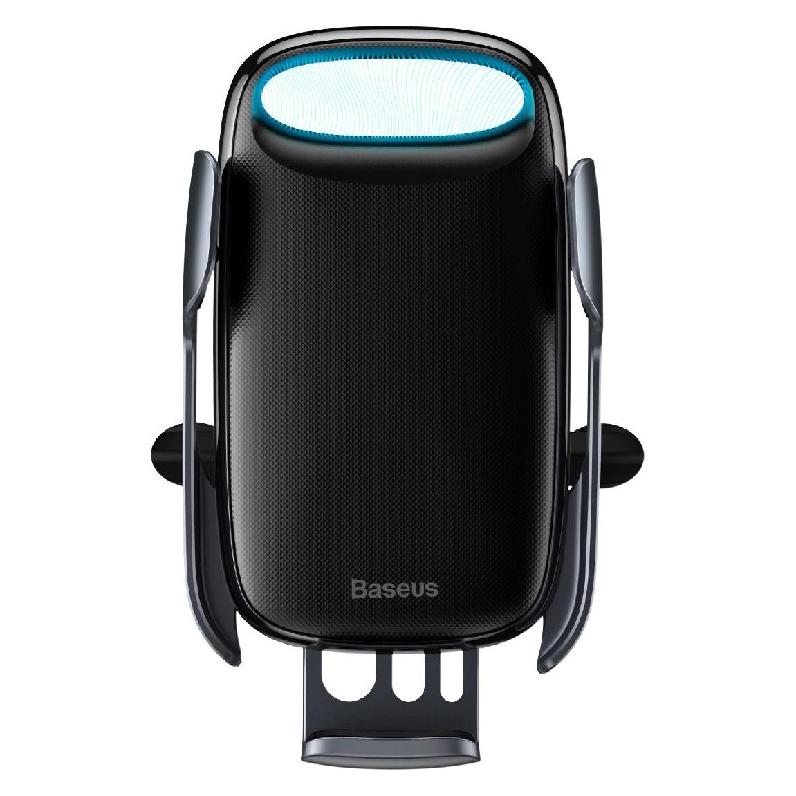 Baseus Milky Way gravity car mount with Qi 15W induction charger black (WXHW02-01)