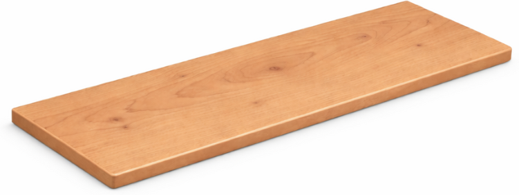 B2B Partner Półka z laminowanej płyty wiórowej do ELEMENT SYSTEM, 800 x 300 mm, buk