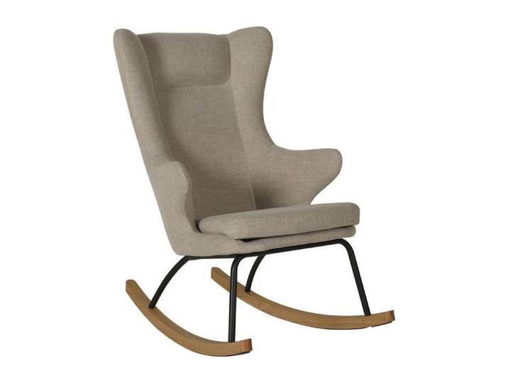 QUAX - Fauteuil Rocking Adult Chair De Luxe Argile