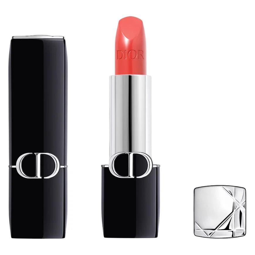Dior Nachfüllbarer Lippenstift Silky Coral Satin Finish (Seidenkoralle, Seidiges Koralle, Silky Coral) (59415435)