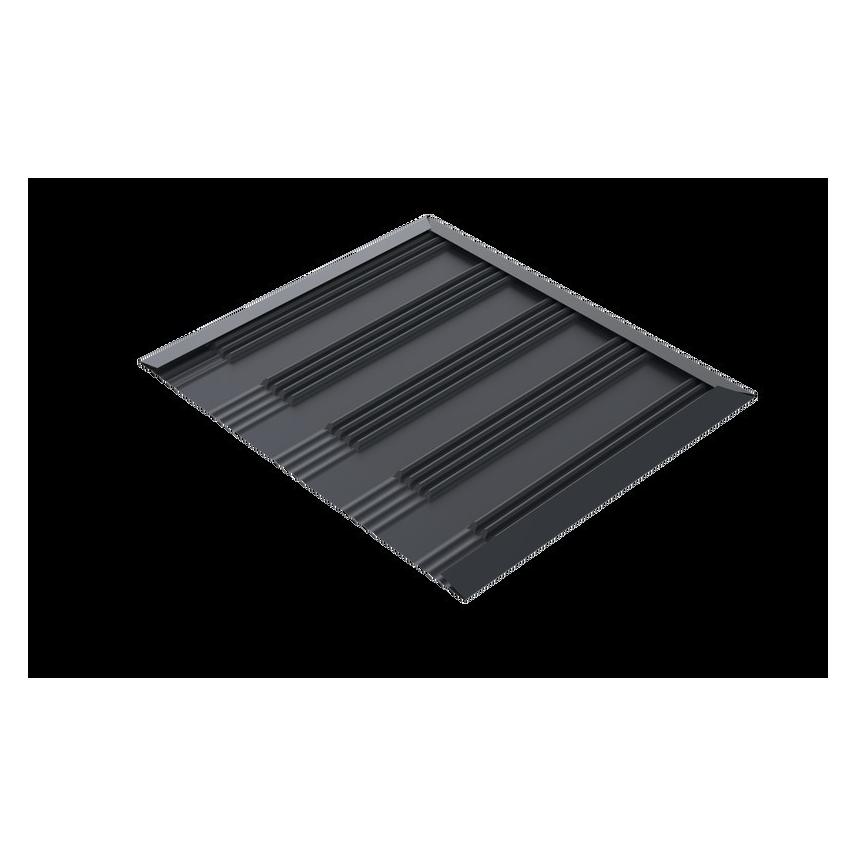 Aerocompact Abdeckblech mittelgross schwarz XM-FCMB (Solaranlage Montagematerial) (705308-7016)