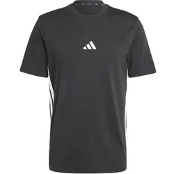 ADIDAS Herren Shirt Essentials 3-Streifen Single Jersey, Größe 3XL in Grau Grau