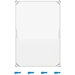 Striebel & John V64CTNJ6 MCT64 Deckel transparent 640x440x50mm VMS64 tr. Deckel mit Schrauben VE 1 4TBV853009C0100