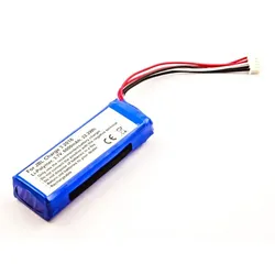 Akku für JBL Charge 3 Version 2016, wie GSP1029102A, 3.7 V, 6000 mAh, Li-Po
