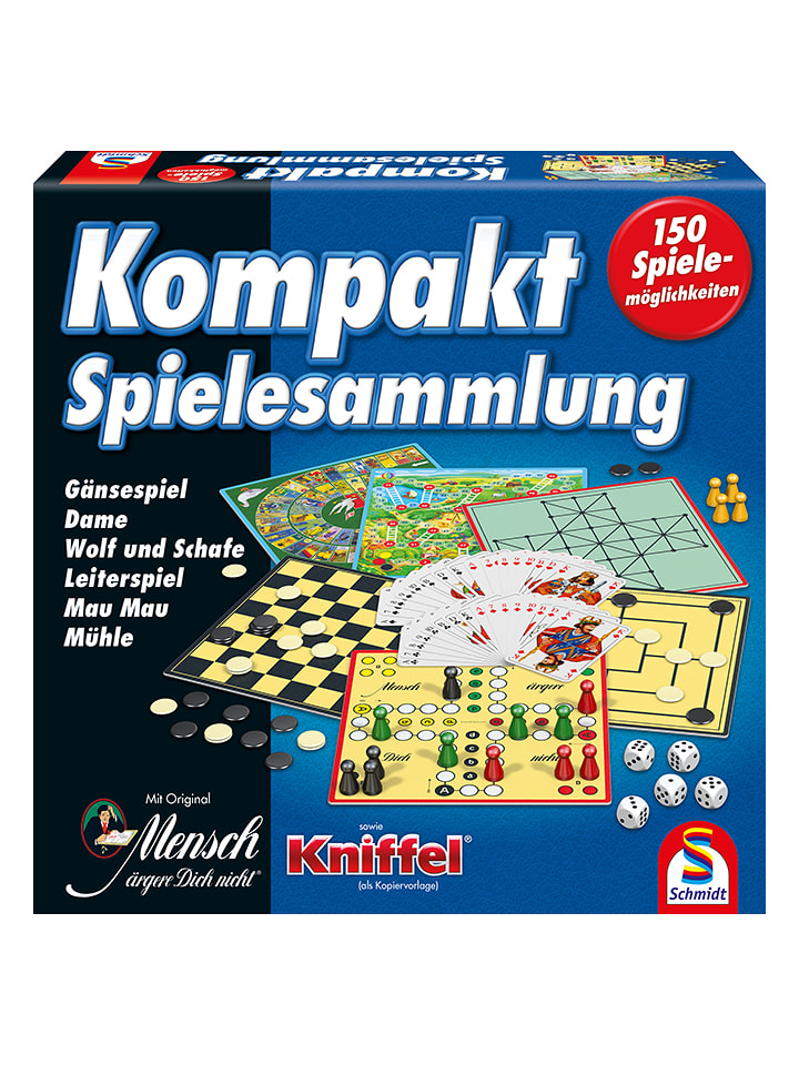 Schmidt Spiele Spielsammlung "Kompakt" - ab 6 Jahren - onesize