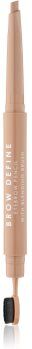 MUA Makeup Academy Brow Define lápis de sobrancelhas com escova tom Fair 0.25 g. Brow Define