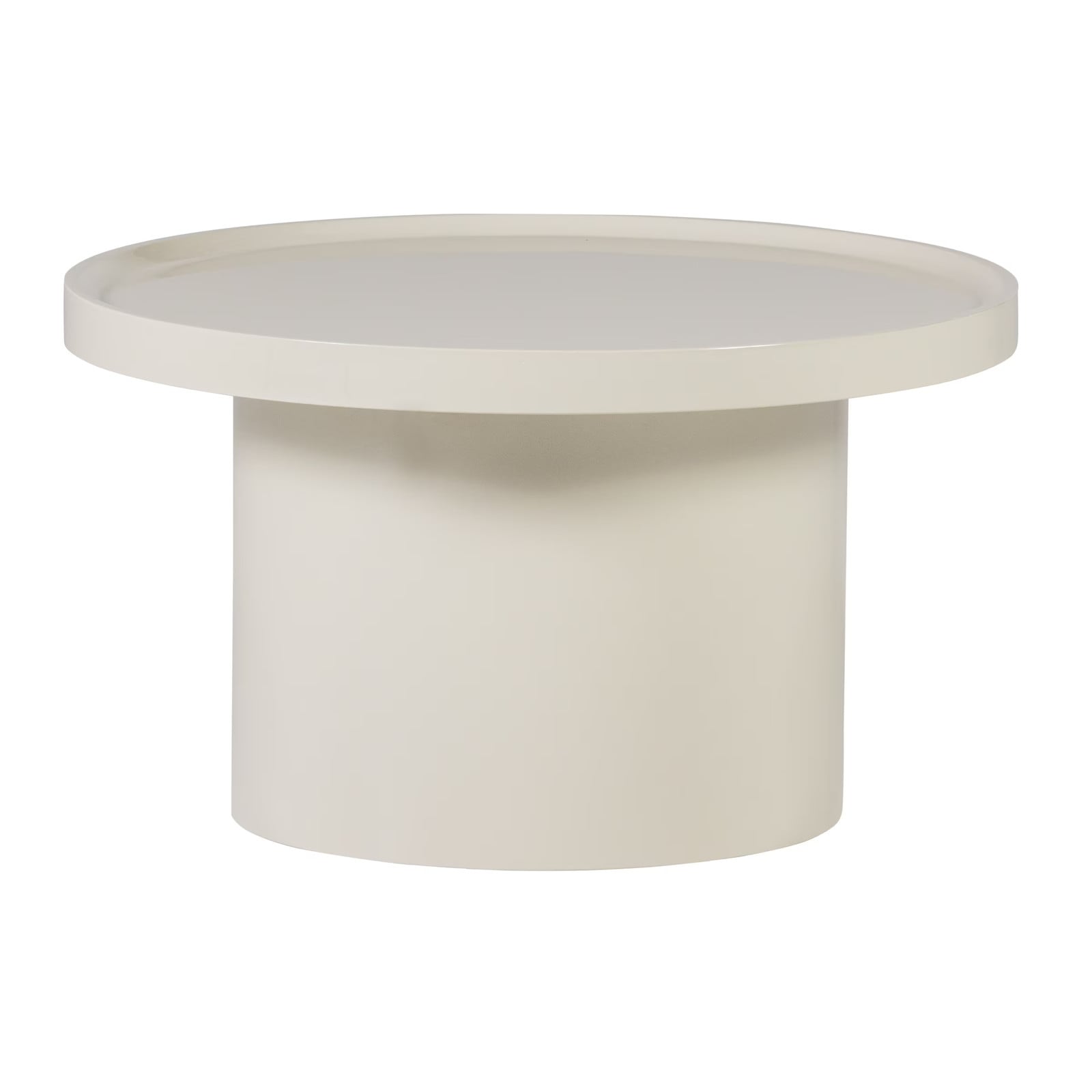 WOOOD Ronde Salontafel Veluna Zand Diameter: 70 cm