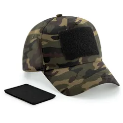 Beechfield Unisex 5-Panel Patch Kappe Klassische Cap B638 jungle camo one size