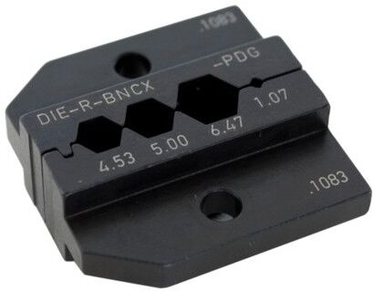 Neutrik DIE-R-BNCX-PDG pinza crimpatrice Nero